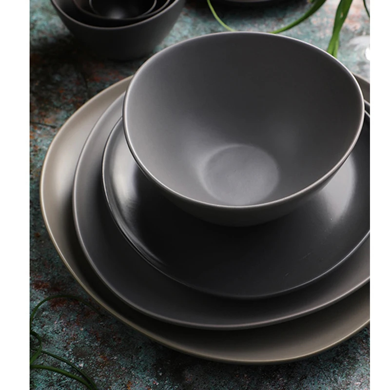 Nordic Ceramic Dinner Plate Western Steak Dessert Salad Food Storage Tray Noodle Ramen Bowl Triangle Bowl Kitchen Tableware Set
Nordic Ceramic Dinner Plate Western Steak Dessert Salad Food Storage Tray Noodle Ramen Bowl Triangle Bowl Kitchen Tableware Set