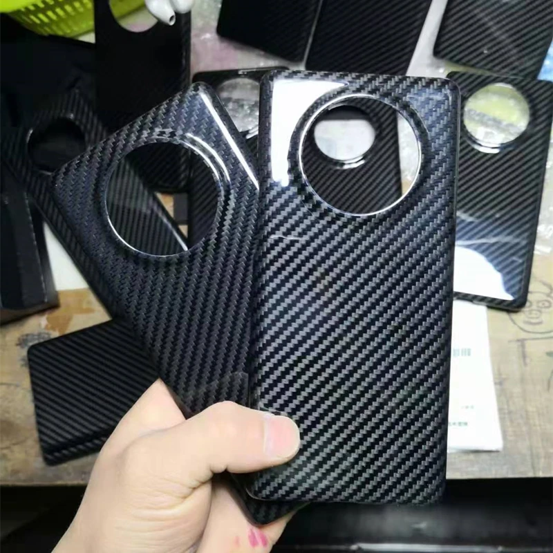 Real Carbon Fiber Mobile Phone Case for Huawei Mate40 Pro Plus+ Aramid Fiber Ultra Thin Glossy Black
Real Carbon Fiber Mobile Phone Case for Huawei Mate40 Pro Plus+ Aramid Fiber Ultra Thin Glossy Black