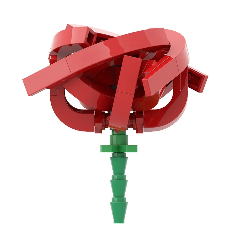 MOC Red Rose Flowers Short Stem Bricks Building Blocks Compatible Brand Vases DIY Model Assembly Construction Educational Toys
MOC Red Rose Flowers Short Stem Bricks Building Blocks Compatible Brand Vases DIY Model Assembly Construction Educational Toys