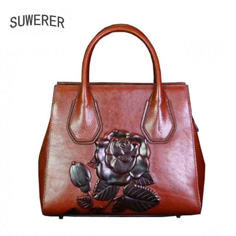 Real Cowhide Leather Bag Flower Bag Luxury Handbags Women Bags Designer Famous Brand High Quality Women Purse Brown
Real Cowhide Leather Bag Flower Bag Luxury Handbags Women Bags Designer Famous Brand High Quality Women Purse Brown