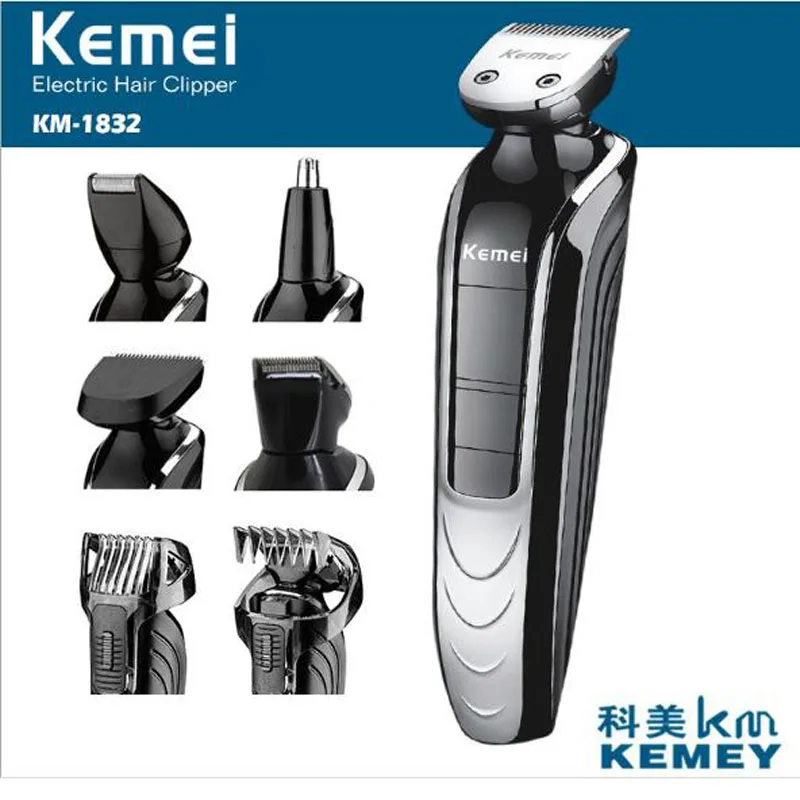 kemei electric Hair Trimmer KM-1832 electric HairClipper 5 in 1electric shaver razor nose trimmer beard trimmer hair removal
kemei electric Hair Trimmer KM-1832 electric HairClipper 5 in 1electric shaver razor nose trimmer beard trimmer hair removal