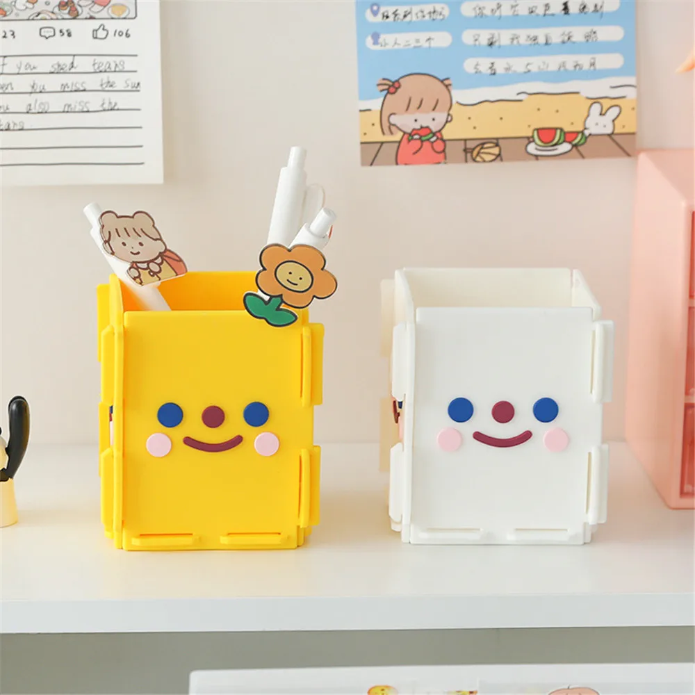 Kawaii Cartoon Plastic Pencil and Pen Holder Round for Office School Desktop Organizer Stationery Storage Box Pen Cup Pencil Cup
Kawaii Cartoon Plastic Pencil and Pen Holder Round for Office School Desktop Organizer Stationery Storage Box Pen Cup Pencil Cup