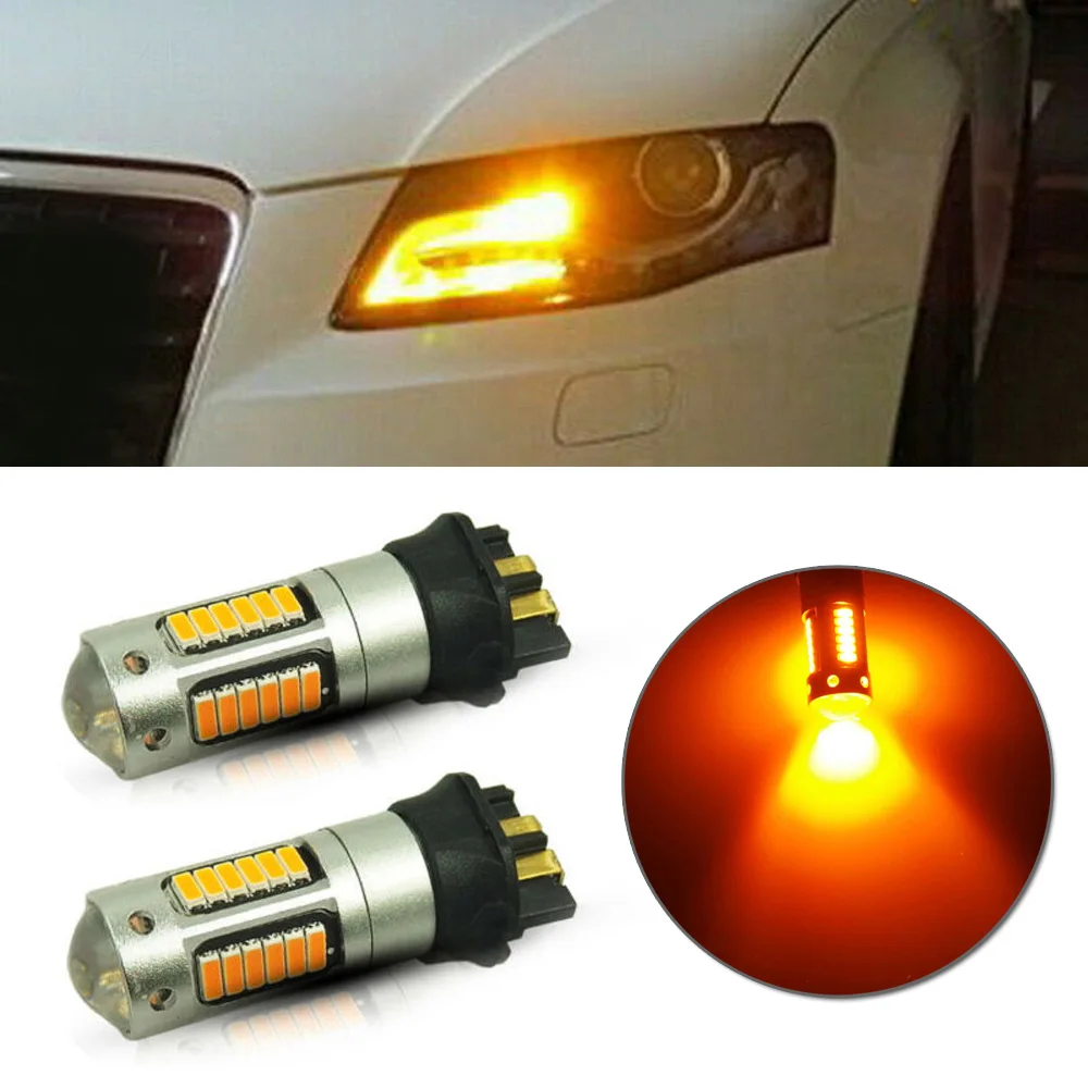 Canbus PW24W PWY24W LED Bulbs For BMW Turn Signal Light Daytime Running Light DRL Amber Daylight For MINI For Cooper
Canbus PW24W PWY24W LED Bulbs For BMW Turn Signal Light Daytime Running Light DRL Amber Daylight For MINI For Cooper