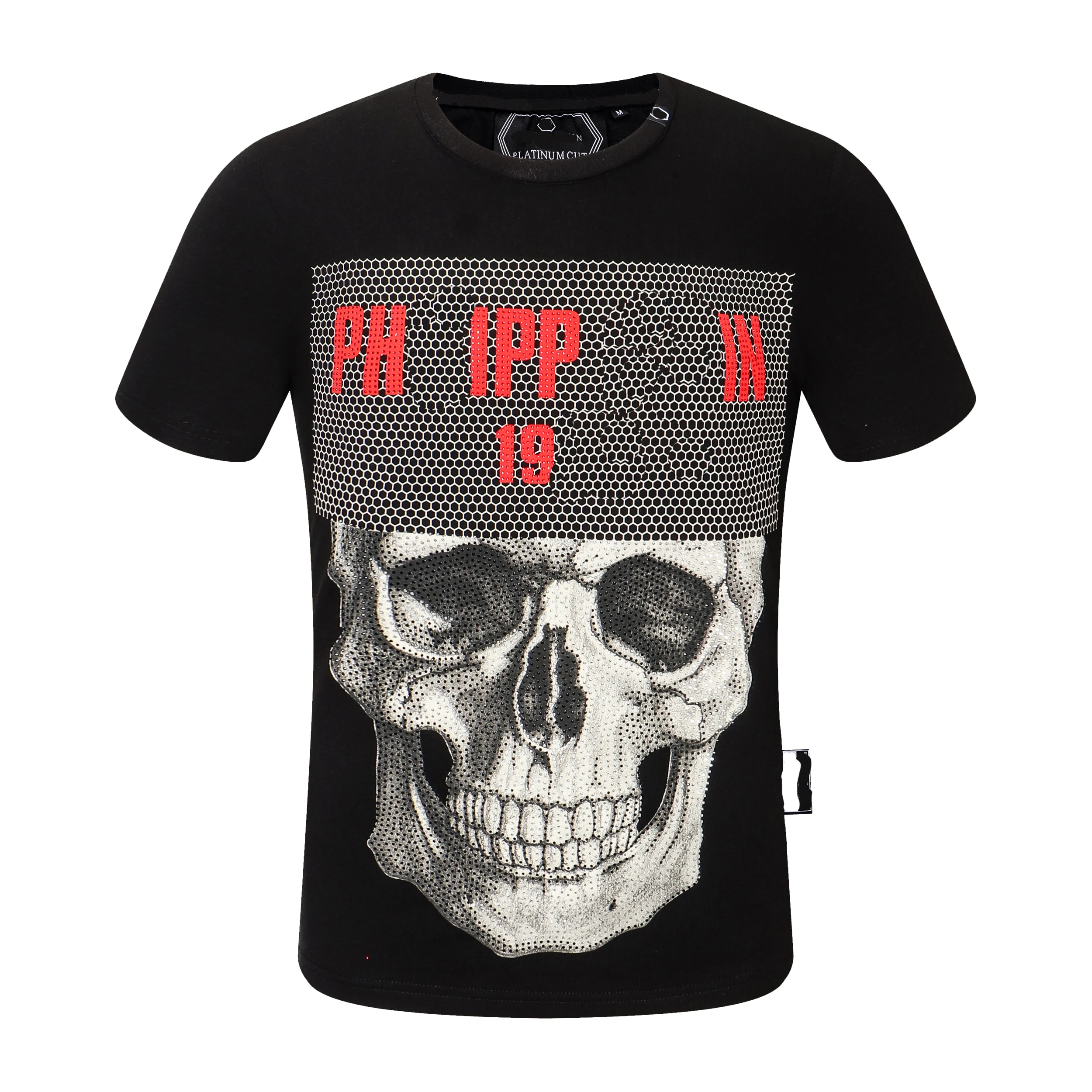 New summer cotton PP T-shirt Slim fit round neck High quality elasticity Comfortable breathable hot drilling
New summer cotton PP T-shirt Slim fit round neck High quality elasticity Comfortable breathable hot drilling