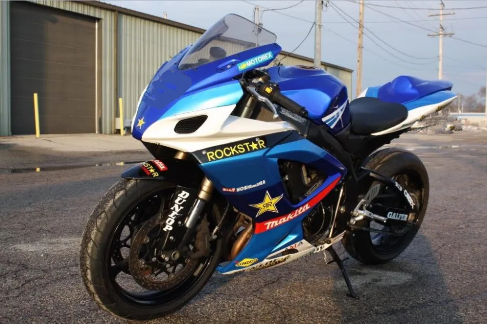 Suzuki GSX R 1000 синий