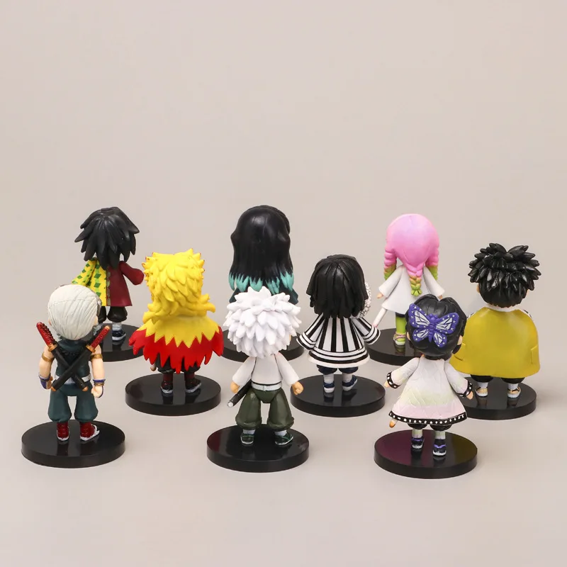 9Pcs/set Anime Figurine Demon Slayer Kimetsu No Yaiba Tomioka Giyuu Kochou Shinobu Shinazugawa Genya Makomo Action Figure Toys
9Pcs/set Anime Figurine Demon Slayer Kimetsu No Yaiba Tomioka Giyuu Kochou Shinobu Shinazugawa Genya Makomo Action Figure Toys