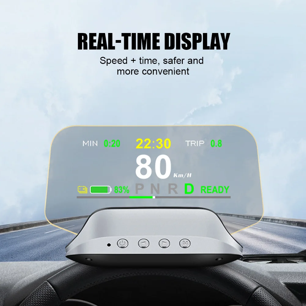 HUD Car Head Up Display OBD2 Speed Battery Navigation Gear Time Display Projector Lighting Signal for Tesla Model 3 Model Y
HUD Car Head Up Display OBD2 Speed Battery Navigation Gear Time Display Projector Lighting Signal for Tesla Model 3 Model Y