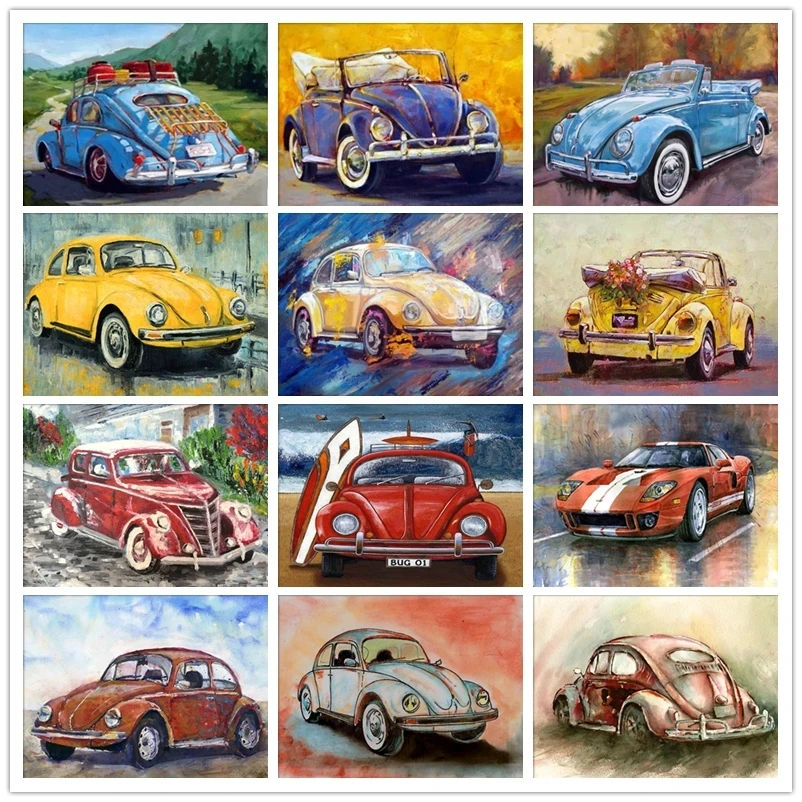 5D DIY Diamond Painting Diamond Cartoon Car Square/Round Diamond Embroidery Cross Stitch Mosaic Set Cross Stitch Gift Home Decor
5D DIY Diamond Painting Diamond Cartoon Car Square/Round Diamond Embroidery Cross Stitch Mosaic Set Cross Stitch Gift Home Decor