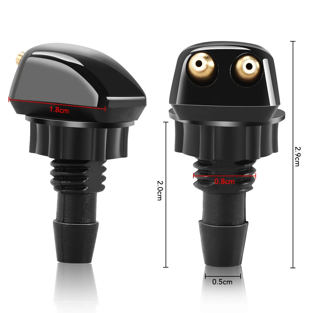 2Pcs Car Front Windscreen Wiper Washer Nozzle Jet for Peugeot 206 307 406 407 207 208 308 508 2008 3008 4008 6008 301 408
2Pcs Car Front Windscreen Wiper Washer Nozzle Jet for Peugeot 206 307 406 407 207 208 308 508 2008 3008 4008 6008 301 408