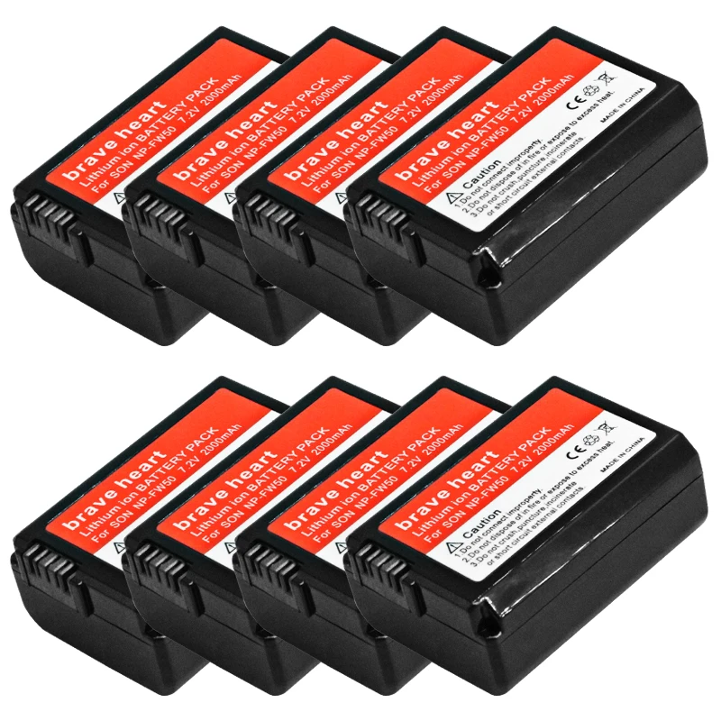 Новый NP FW50 USB двойное зарядное устройство + 4x батареи для Sony NEX 5 7 SLT A55 A33 A37 A3000 A5000 A5100