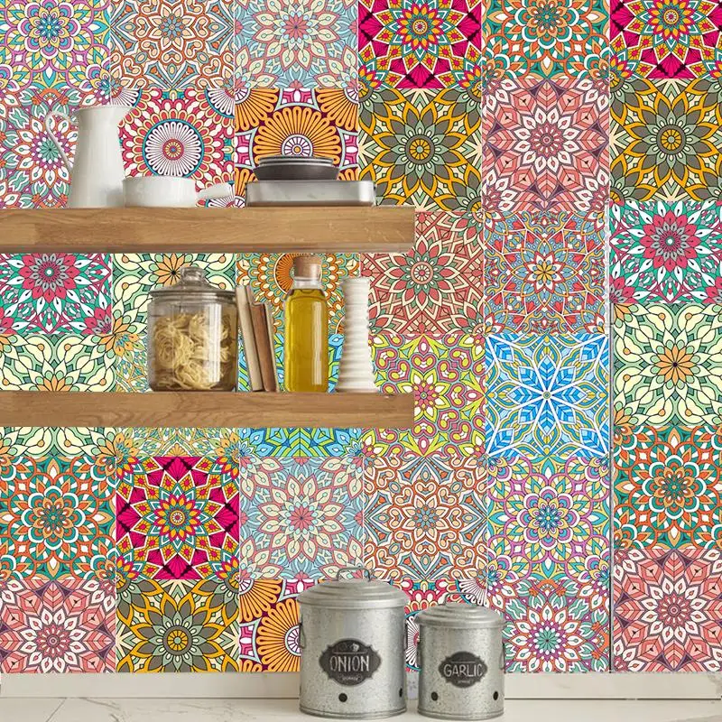 Colorful Spanish style Tile Floor Wall Sticker Kitchen Bathroom Toilet Decoration Poster Vinyl DIY Wall Decal
Colorful Spanish style Tile Floor Wall Sticker Kitchen Bathroom Toilet Decoration Poster Vinyl DIY Wall Decal