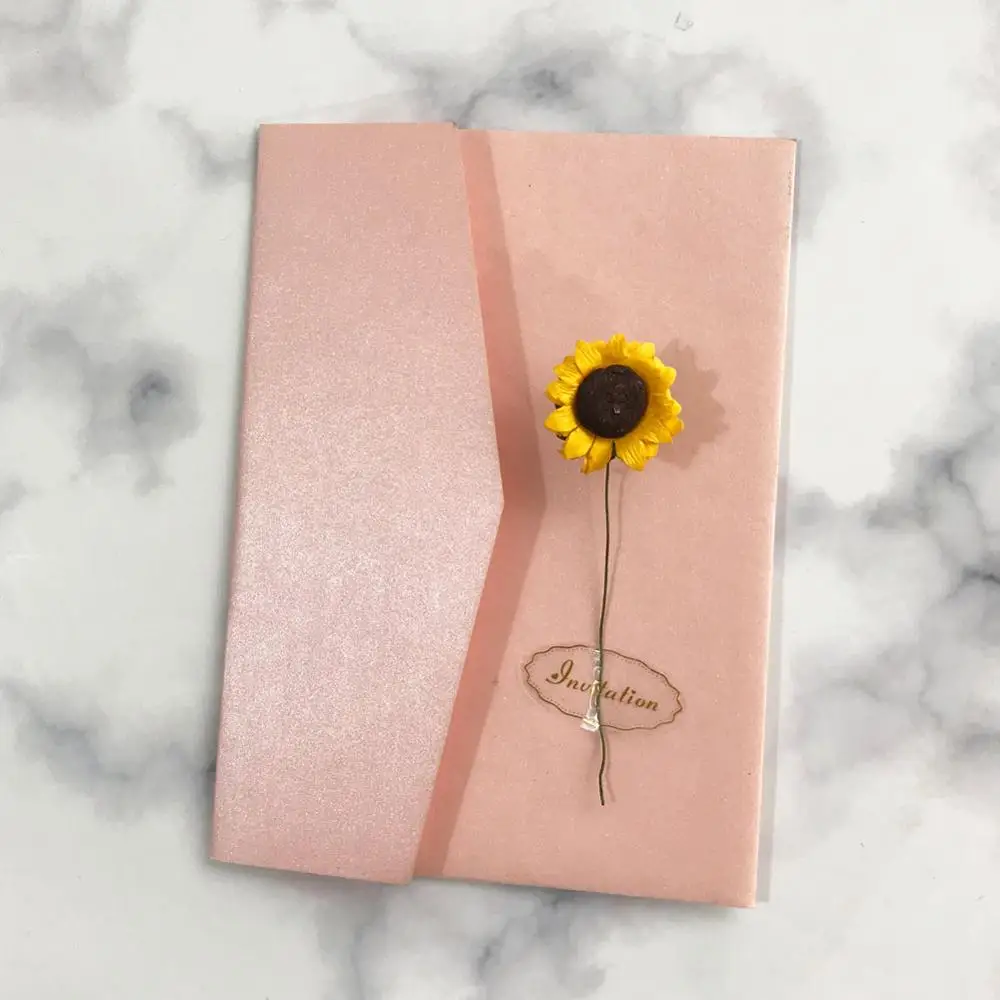 30pcs Flower Garden Style Wedding Invitation Card With Sunflower Fesival Theme Party Invitation Card
30pcs Flower Garden Style Wedding Invitation Card With Sunflower Fesival Theme Party Invitation Card