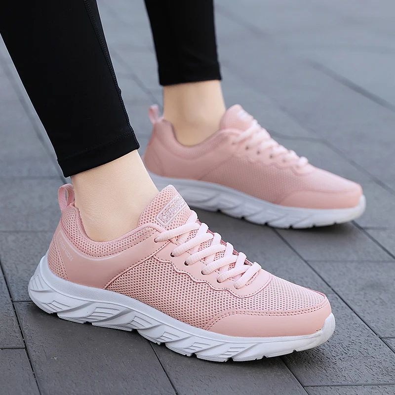 Sports Shoes Women's Breathable Sports Shoes Women's Running Fitness Ultra-Light Vulcanized Shoes Net Cloth Casual Sports Shoes
Sports Shoes Women's Breathable Sports Shoes Women's Running Fitness Ultra-Light Vulcanized Shoes Net Cloth Casual Sports Shoes
