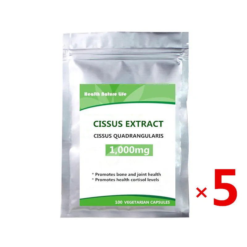 Супер порошок Cissus Quadrangularis 1000 мг 100 капсул от боли в суставах и сухожилиях | Красота
