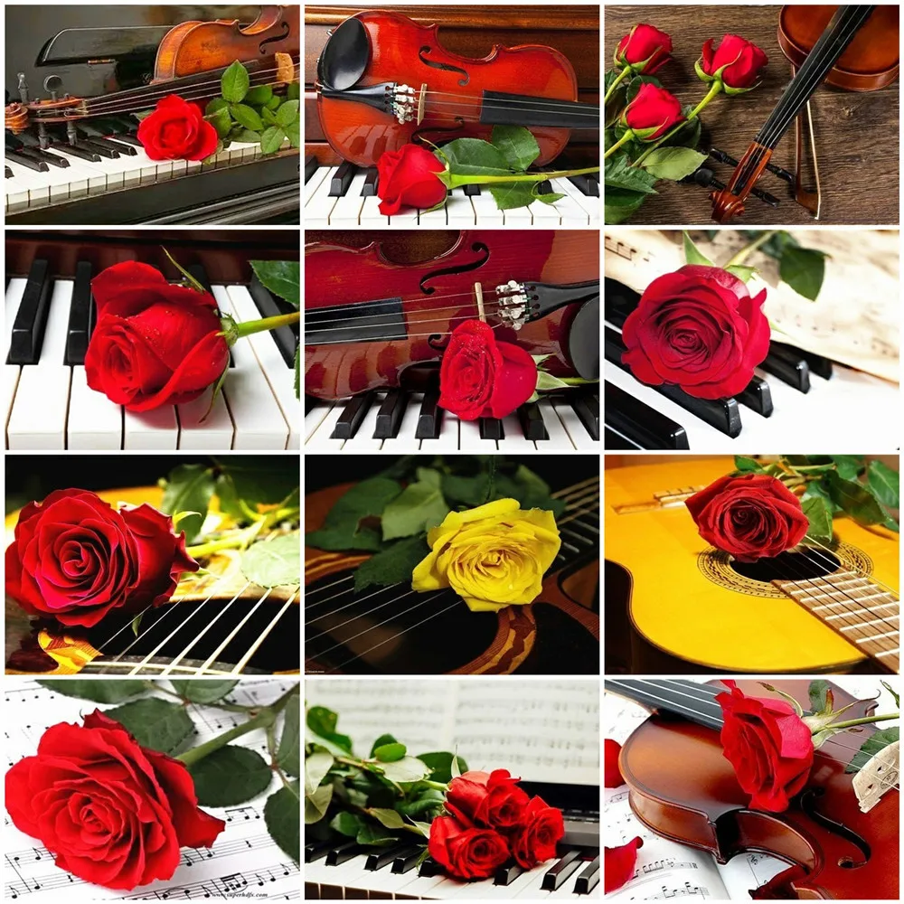 HUACAN картинки по номерам розы DIY рамка живопись маслом по номерам пианино на холсте DIY Украшение дома 60х75см
HUACAN картинки по номерам розы DIY рамка живопись маслом по номерам пианино на холсте DIY Украшение дома 60х75см