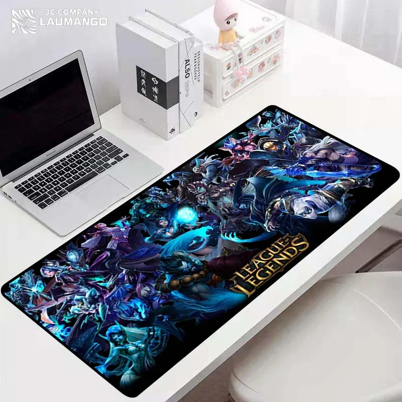 Desk Mat League of Legends Anime Mouse Pad Speed Pc Gamer Accessories Mausepad Computer Mousepad Company Gaming Laptop Carpet Xl
Desk Mat League of Legends Anime Mouse Pad Speed Pc Gamer Accessories Mausepad Computer Mousepad Company Gaming Laptop Carpet Xl
