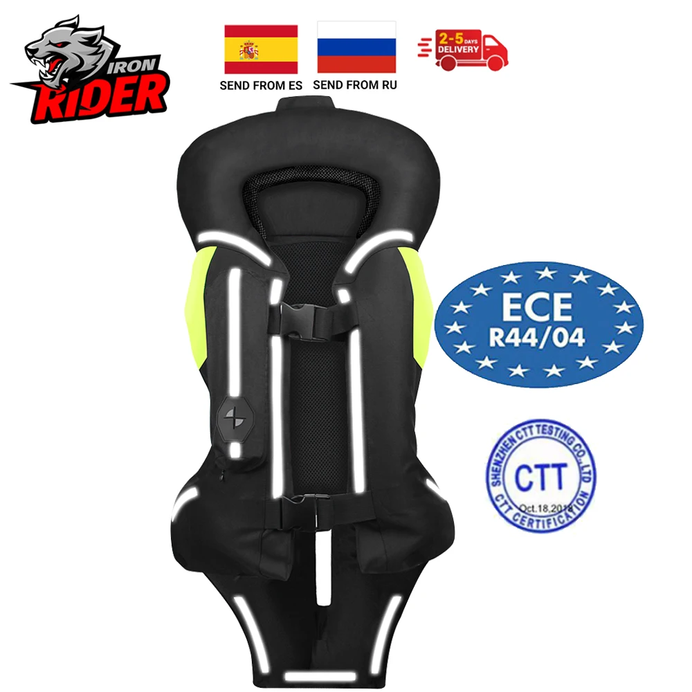 NEW Reflective Vest Motorcycle Air-bag Vest Airbag Moto Reflective Safety Vest Professional Advanced Air Bag Reflective Clothing
NEW Reflective Vest Motorcycle Air-bag Vest Airbag Moto Reflective Safety Vest Professional Advanced Air Bag Reflective Clothing