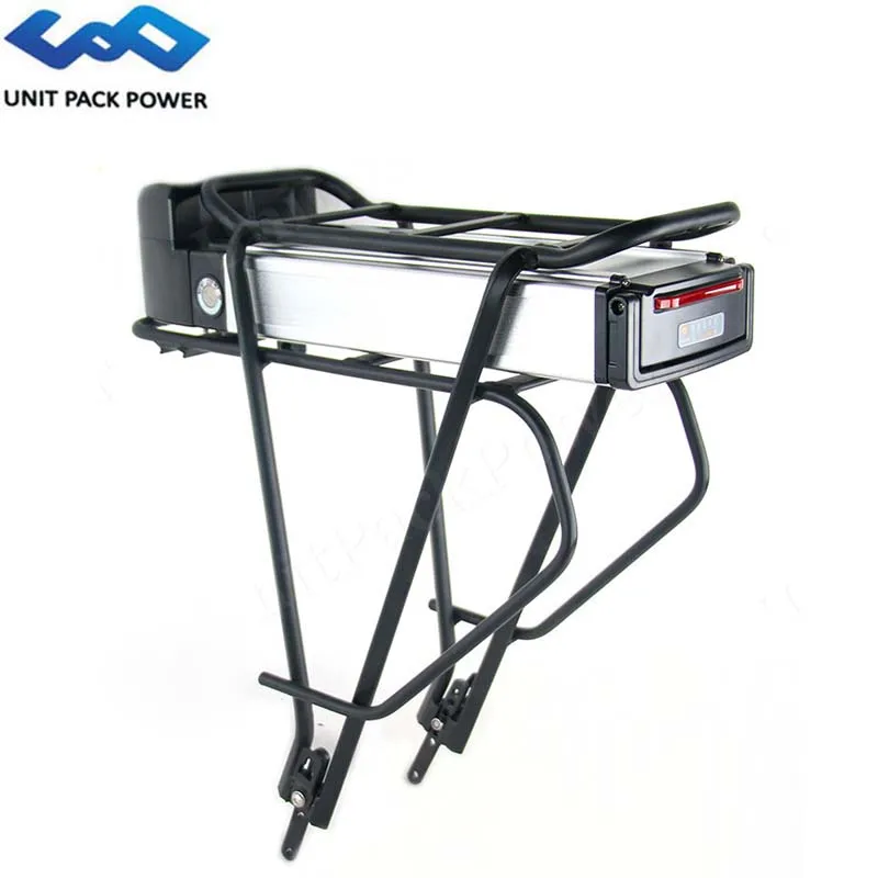 

48V 13Ah Rear Rack eBike Battery 36V 10Ah 15Ah With Double Luggage Rack for Bafang CSC 1000W 750W 500W 350W 250W Bicycle Motor