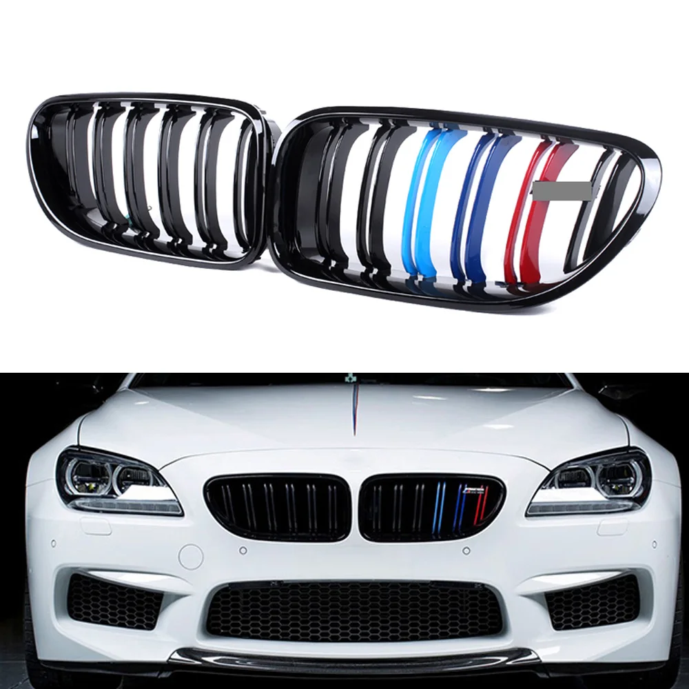 Для BMW 6 серии F06/F12/F13 2011-2018 черный глянец передняя решетка радиатора ABS
Для BMW 6 серии F06/F12/F13 2011-2018 черный глянец передняя решетка радиатора ABS