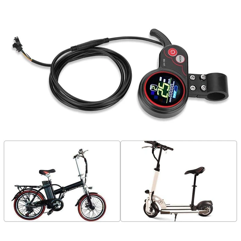36V 350W Electric Scooter Bike Control Instrument with LCD Display Thumb Throttle for Electric Scooter Bicycles
36V 350W Electric Scooter Bike Control Instrument with LCD Display Thumb Throttle for Electric Scooter Bicycles