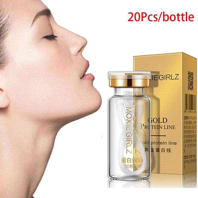 20Pcs/bottle Collagen Protein Thread Face Filler Absorbable Lift Silk Fibroin Line Carving Essence Skin Rejuvenating Tightening
20Pcs/bottle Collagen Protein Thread Face Filler Absorbable Lift Silk Fibroin Line Carving Essence Skin Rejuvenating Tightening