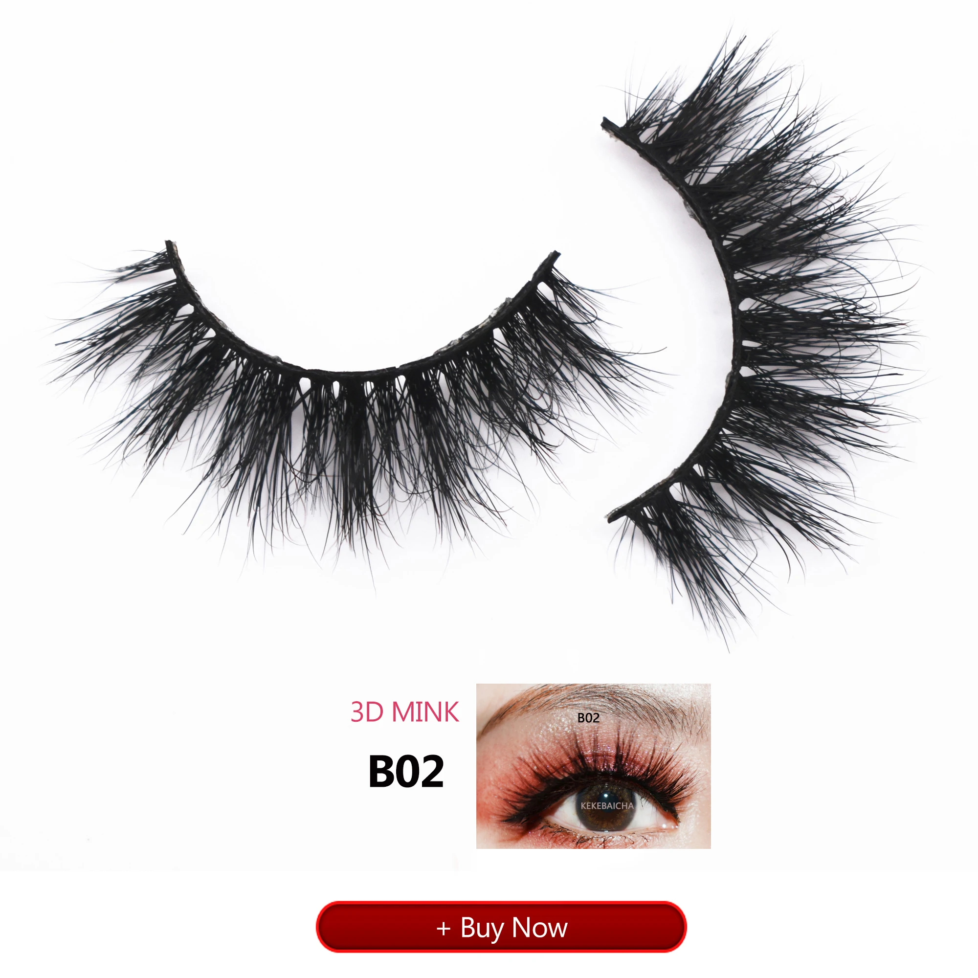 Eyelashes 3D Fluttery Mink Lashes Medium Volume False Eyelash Fine Mink Hair Lashes 100% Cruelty-free faux cils maquiagem makeup
Eyelashes 3D Fluttery Mink Lashes Medium Volume False Eyelash Fine Mink Hair Lashes 100% Cruelty-free faux cils maquiagem makeup
