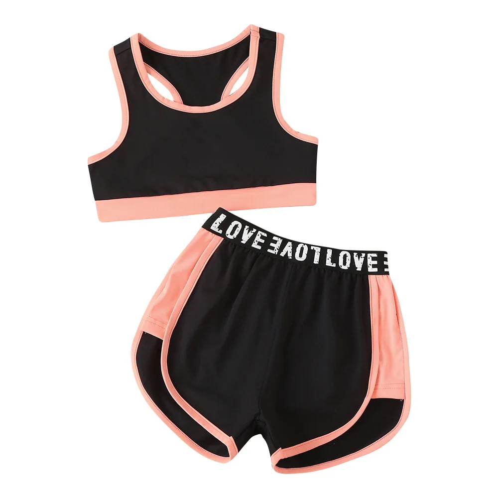 Kids Baby Girls Summer Fashion Sleeveless Patchwork Tops Vest Letter Short Pants Toddler Children Clothes Sets 2pcs 18M-6Y
Kids Baby Girls Summer Fashion Sleeveless Patchwork Tops Vest Letter Short Pants Toddler Children Clothes Sets 2pcs 18M-6Y