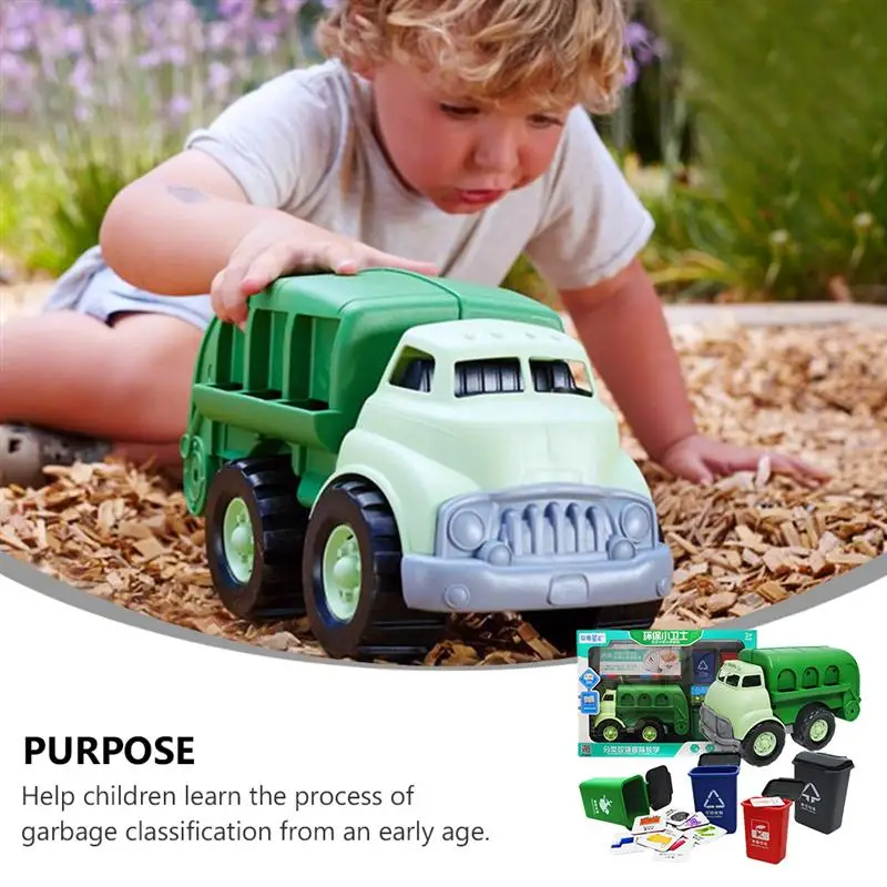 1 set of Garbage Sorting Toy Early Educational Toys Rubbish Truck Toys for Kids Gift
1 set of Garbage Sorting Toy Early Educational Toys Rubbish Truck Toys for Kids Gift