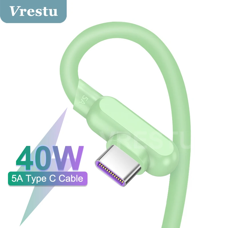 5A Fast Type C Cable for SuperCharge 40W for Huawei P50 40 30 20 Pro P10 9 Lite Mate 40 30 XS Honor Nava Magic 2 3 Liquid Rubber
5A Fast Type C Cable for SuperCharge 40W for Huawei P50 40 30 20 Pro P10 9 Lite Mate 40 30 XS Honor Nava Magic 2 3 Liquid Rubber