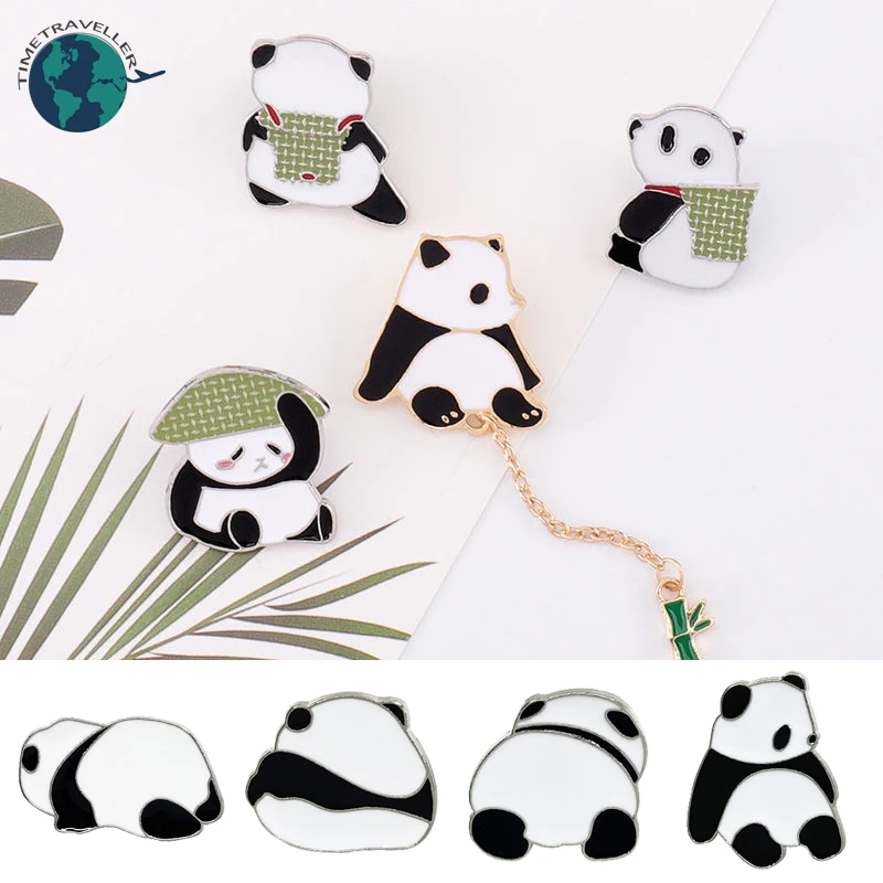Chinese Panda Brooch Women Lovely Brooch Pin on Bag Sweater Coat Accessories Jewelry Decoration Pin
Chinese Panda Brooch Women Lovely Brooch Pin on Bag Sweater Coat Accessories Jewelry Decoration Pin