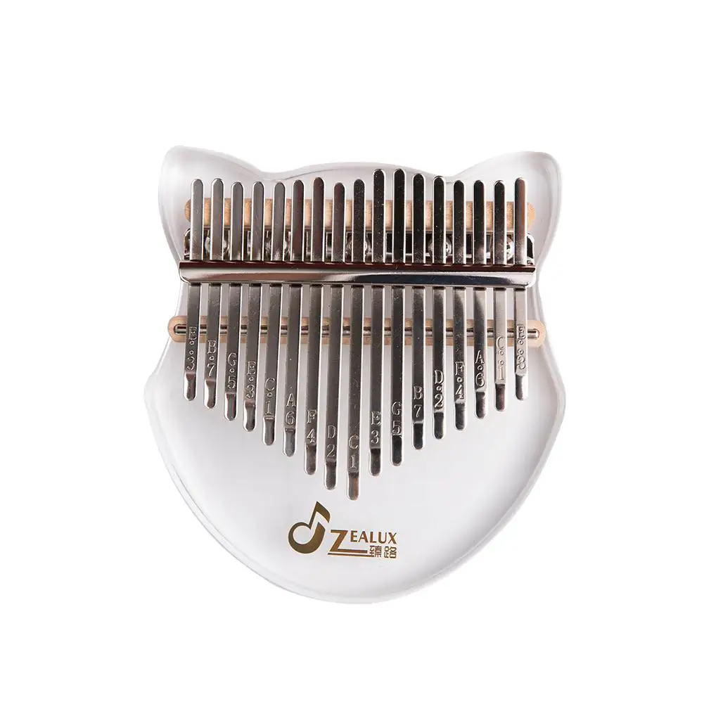 17-key Acrylic Kalimba Thumb Piano Transparent Crystal Thumb Piano with Tuning Hammer
17-key Acrylic Kalimba Thumb Piano Transparent Crystal Thumb Piano with Tuning Hammer