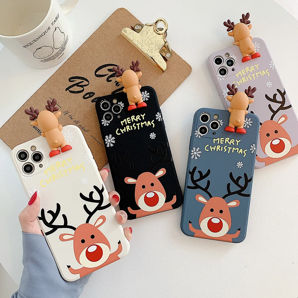 The Christmas Phone Case Is Available for Apple 12 Pro Max SE 2020 XR 7P Christmas Deer IMD Soft Case
The Christmas Phone Case Is Available for Apple 12 Pro Max SE 2020 XR 7P Christmas Deer IMD Soft Case