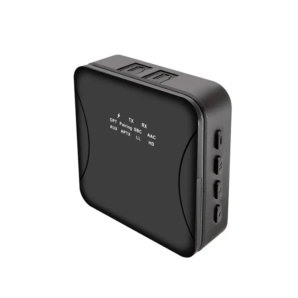 Портативный Bluetooth 5 0 Aptx HD низкая задержка RCA Aux 3 мм SPDIF оптический аудио передатчик
