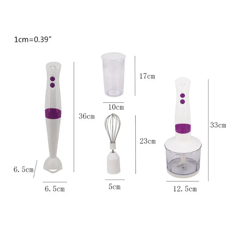 3 in 1 Hand Blender with Electric Blender Rod for Smoothie/Baby Food/ Yogurt BPA-free Dishwasher-safe
3 in 1 Hand Blender with Electric Blender Rod for Smoothie/Baby Food/ Yogurt BPA-free Dishwasher-safe