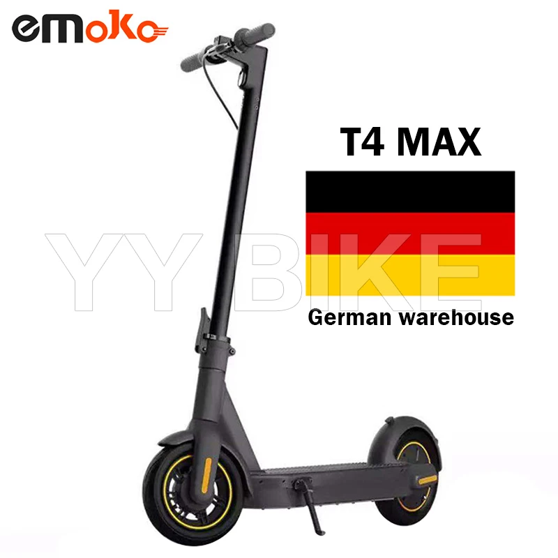 Emoko T4 MAX Adult Folding Electric Scooter 350W 36V 15AH 30KM/H Road E-scooter 10 Inch Wheel Foldable Escooter Skateboard
Emoko T4 MAX Adult Folding Electric Scooter 350W 36V 15AH 30KM/H Road E-scooter 10 Inch Wheel Foldable Escooter Skateboard