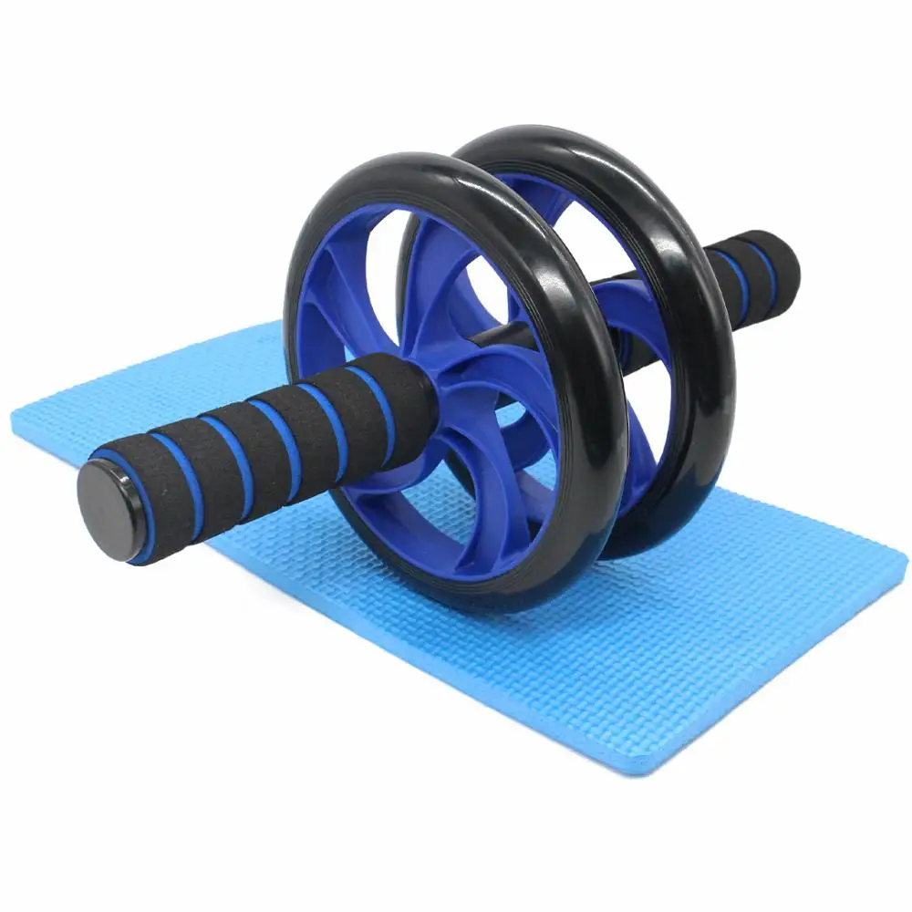 Ab Rolller Wheel Abdominal Exercise Roller Classic Dual Wheel with Foam Handles - Includes Extra Thick Knee Pad
Ab Rolller Wheel Abdominal Exercise Roller Classic Dual Wheel with Foam Handles - Includes Extra Thick Knee Pad