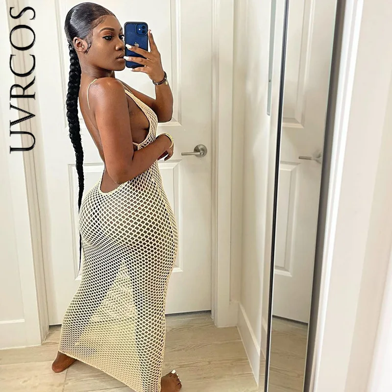 Solid Sexy Maxi Dress Sexy See Through Women Midnight Style V Neck Sleeveless Backless Female Party Clubwear Apparel No Panties
Solid Sexy Maxi Dress Sexy See Through Women Midnight Style V Neck Sleeveless Backless Female Party Clubwear Apparel No Panties