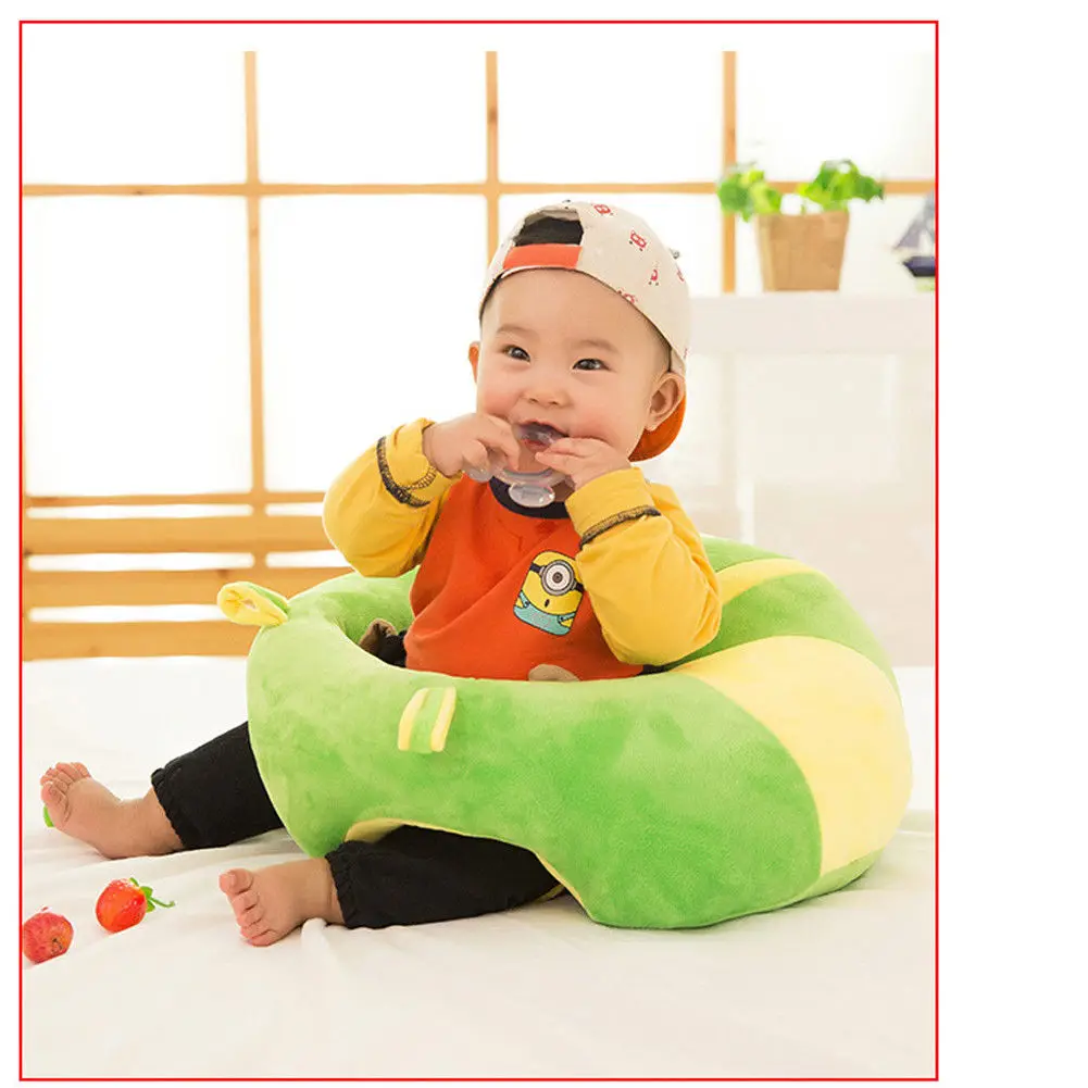 2019 Newest Hot Infant Toddler Kids Baby Support Seat Sit Up Soft Chair Cushion Sofa Plush Pillow Toy Bean Bag Animal | Мать и ребенок