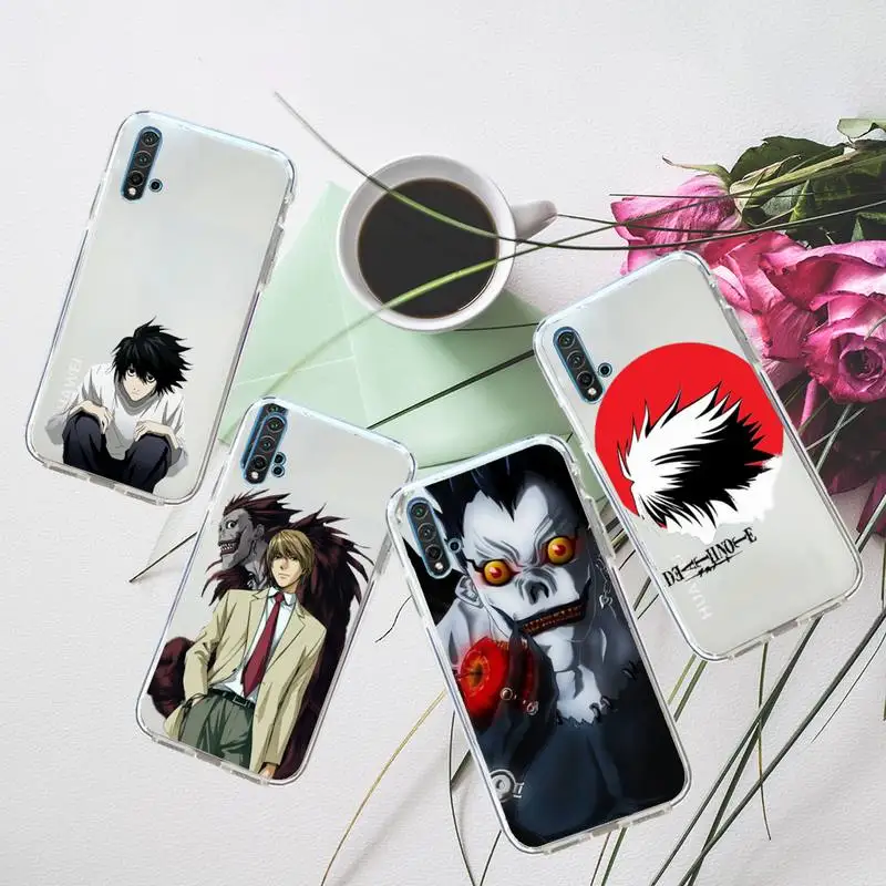 Anime Manga Death Note Ryuk Phone Case Transparent for Huawei honor P mate 40 20 30 10 50 i 9 x mate pro lite 8a
Anime Manga Death Note Ryuk Phone Case Transparent for Huawei honor P mate 40 20 30 10 50 i 9 x mate pro lite 8a
