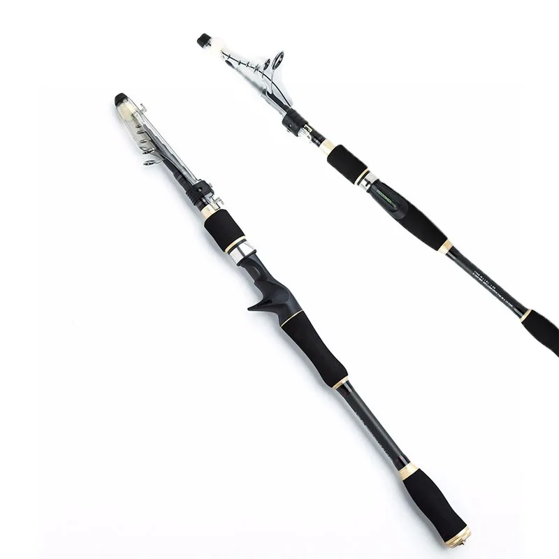 Fishing Rod Spinning Rod Casting Rod1.8 2.1 2.4 2.7 3 M Telescopic Rod Section Four Carbon Lure Rod Fishing Equipment Portable
Fishing Rod Spinning Rod Casting Rod1.8 2.1 2.4 2.7 3 M Telescopic Rod Section Four Carbon Lure Rod Fishing Equipment Portable