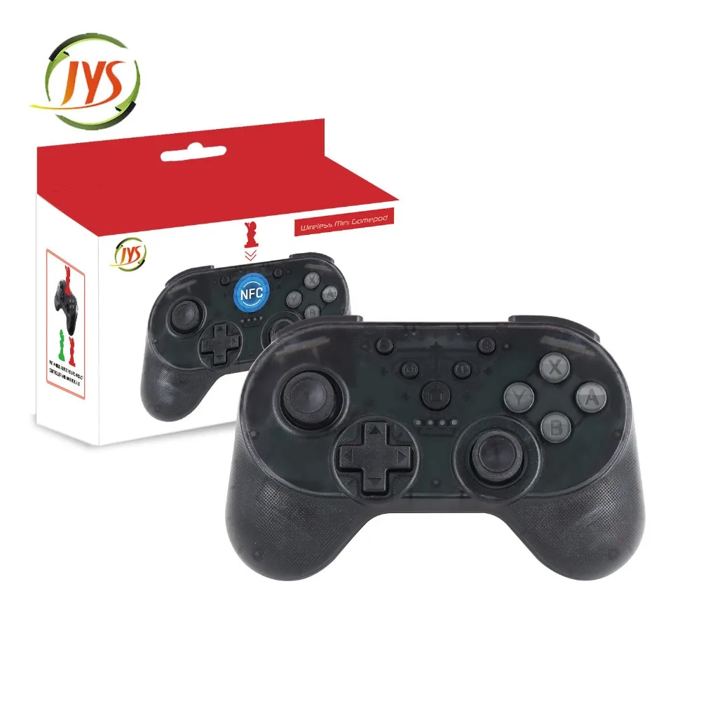 Портативный Компактный беспроводной игровой Bluetooth-контроллер для консоли Nintendo Switch NS, геймпад, джойстик с функцией NFC
Портативный Компактный беспроводной игровой Bluetooth-контроллер для консоли Nintendo Switch NS, геймпад, джойстик с функцией NFC