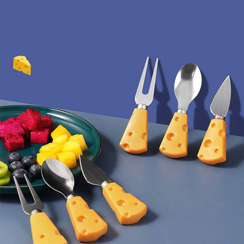Cheese Knife Kitchen Accessories Gadgets Baking Tools Form for Cooking Cake Decorating Tools Cheese Knife and Fork Cuisine.
Cheese Knife Kitchen Accessories Gadgets Baking Tools Form for Cooking Cake Decorating Tools Cheese Knife and Fork Cuisine.