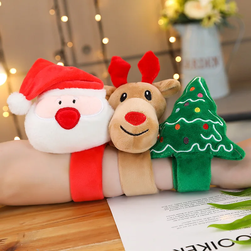 Cute Cartoon Bracelet Christmas Plush Toy Doll Christmas Tree Santa Claus Elk Doll Children's Holiday Gift Christmas Decoration
Cute Cartoon Bracelet Christmas Plush Toy Doll Christmas Tree Santa Claus Elk Doll Children's Holiday Gift Christmas Decoration