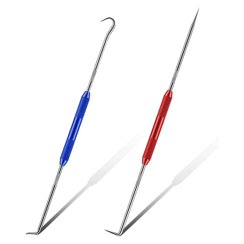 Double Pointed Scriber, 2 Pcs Metal Scribe Tool Hook And 45 Degree 90 Degree Tip Marking Tool For Machinists,Technicians
Double Pointed Scriber, 2 Pcs Metal Scribe Tool Hook And 45 Degree 90 Degree Tip Marking Tool For Machinists,Technicians