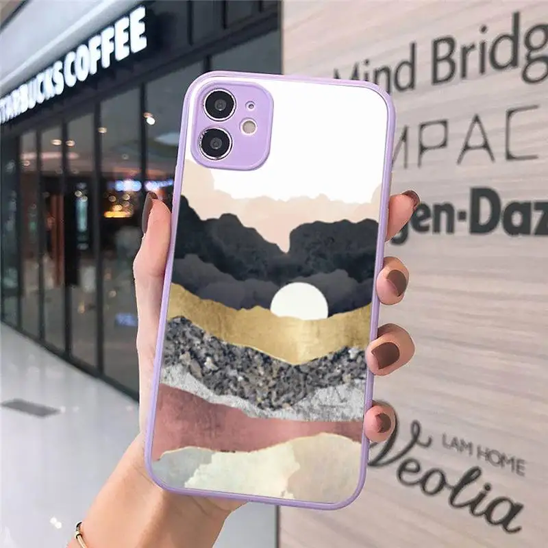 Mountain Marble Moon Phone Case Matte Transparent for iPhone 7 8 11 12 s mini pro X XS XR MAX Plus cover funda
Mountain Marble Moon Phone Case Matte Transparent for iPhone 7 8 11 12 s mini pro X XS XR MAX Plus cover funda