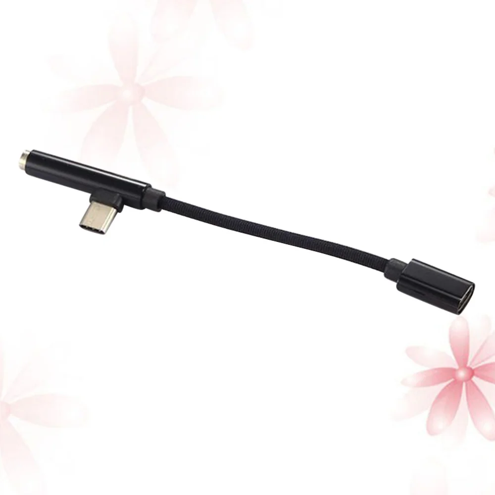 1PCS Type-C to 3.5mm Headphone Jack AUX Audio Cable Adapter Charging Converter for Phone (Black)
1PCS Type-C to 3.5mm Headphone Jack AUX Audio Cable Adapter Charging Converter for Phone (Black)