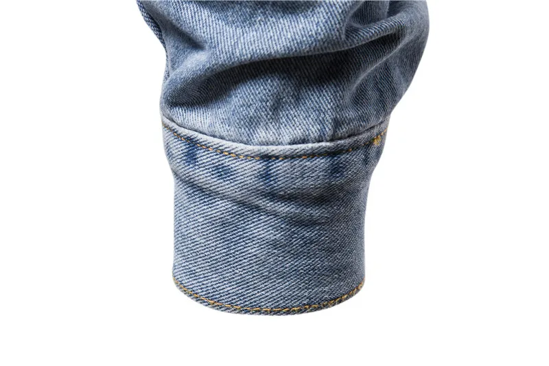 New 2021 Cotton Denim Jacket Men Casual Solid Color Lapel Single Breasted Jeans Jacket Men Autumn Slim Fit Quality Mens Jackets
New 2021 Cotton Denim Jacket Men Casual Solid Color Lapel Single Breasted Jeans Jacket Men Autumn Slim Fit Quality Mens Jackets