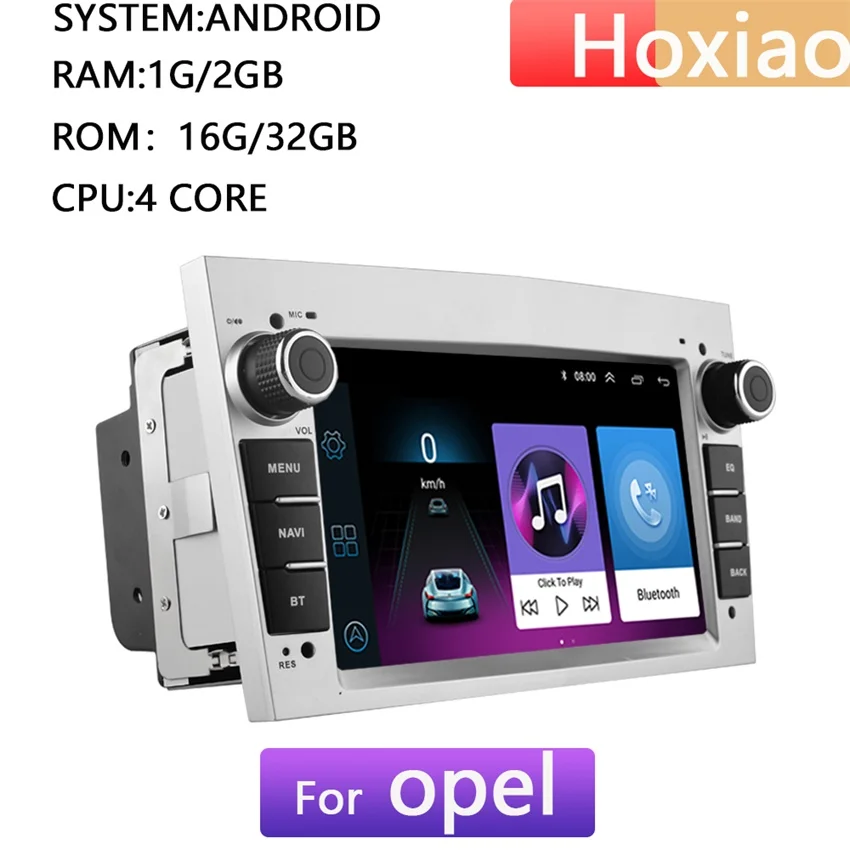 Автомагнитола 2 din Android 8 1 мультимедийный плеер для Opel Astra Antara Vectra Corsa Zafira Meriva vivara