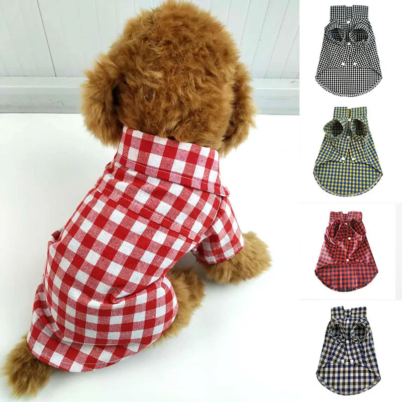 Warm Clothing Button Dogs Pets Clothing Dog Clothes Comfortable Trendy Puppy Dog Accessory Pet Shirt Plaid Shirt Cute Cotton
Warm Clothing Button Dogs Pets Clothing Dog Clothes Comfortable Trendy Puppy Dog Accessory Pet Shirt Plaid Shirt Cute Cotton