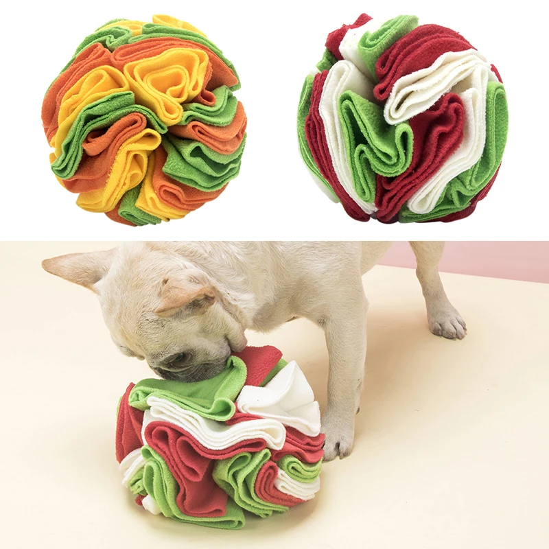 15cm yellow orange green pet sniffing pad foldable snack ball toy pet intelligence game training supplies dog accessories
15cm yellow orange green pet sniffing pad foldable snack ball toy pet intelligence game training supplies dog accessories